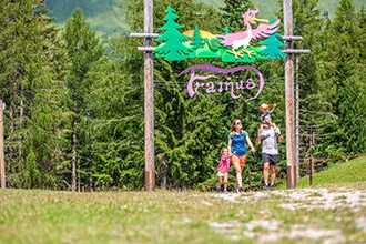 Val di Fiemme, sentiero Frainus a Bellamonte