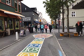 Il centro di Reykjavik