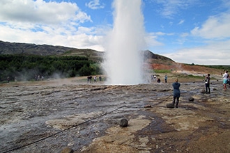 L'Area termale dei Geysir