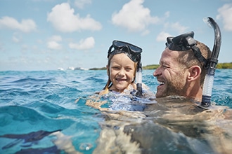 Snorkeling in famiglia, Aruba