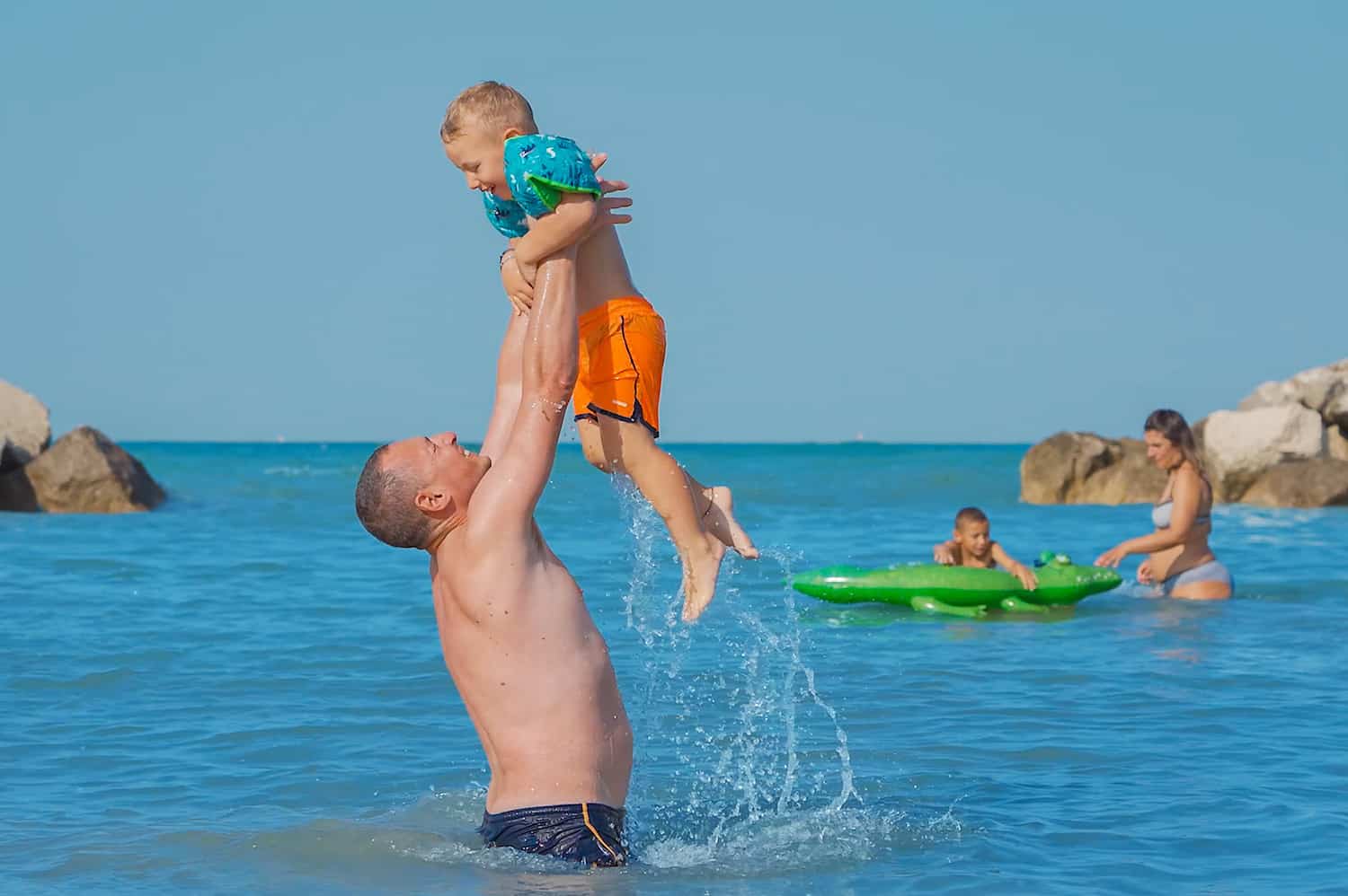 Fano: il mare dei bambini