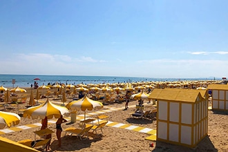 Spiaggia delle Torrette a Fano