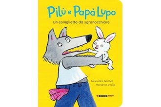 Libro per piccoli Pilù e papà lupo