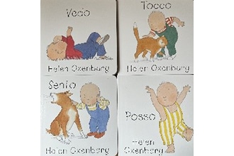 Libro per piccoli Vedo, sento, tocco, posso