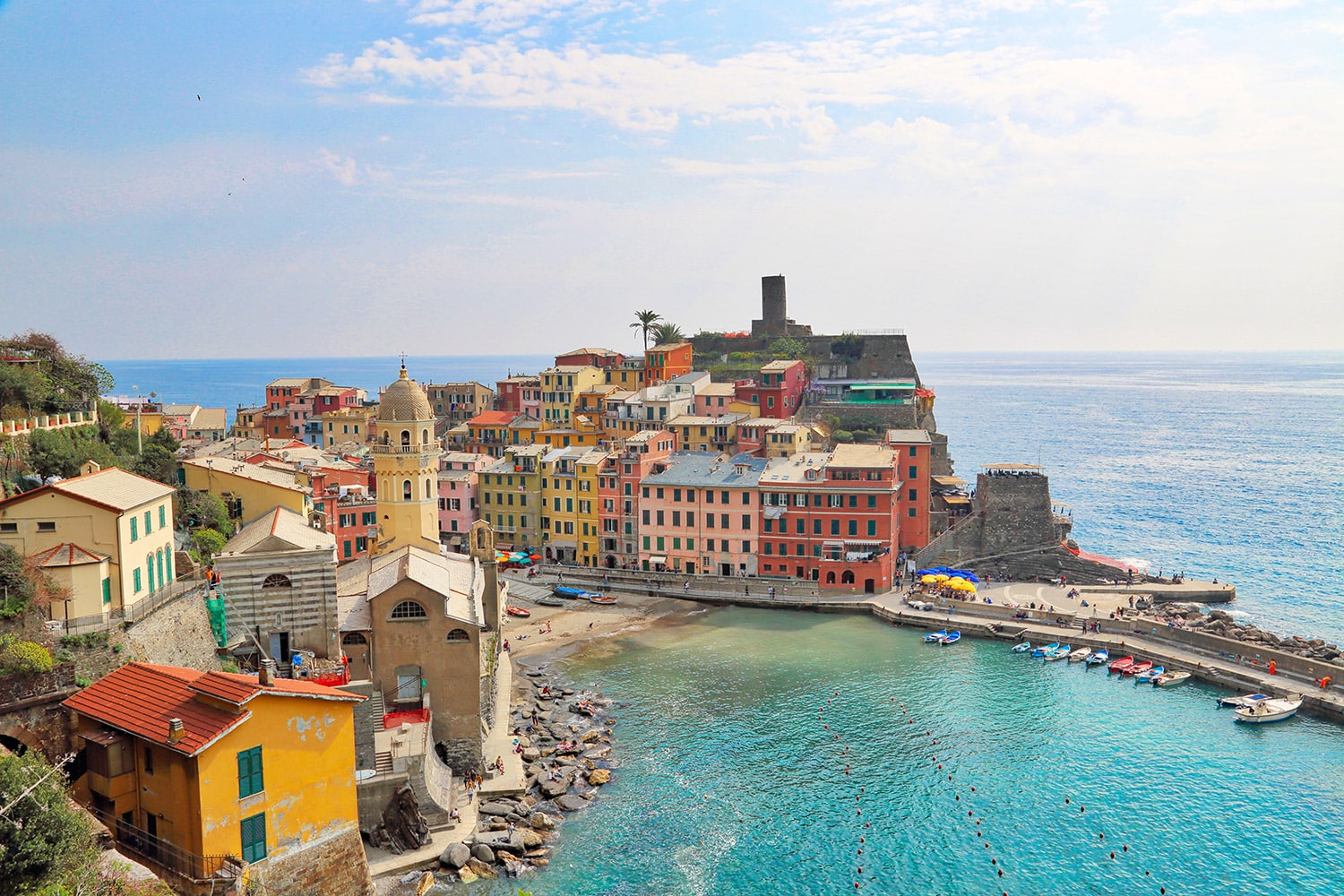 Cinque Terre con i bambini, Vernazza