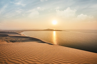 Il mare interno in Qatar