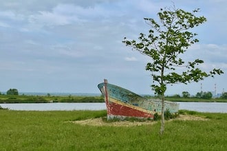 Paesaggio lungo la ciclabile della Loira