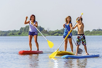 Lago Maggiore, SUP in famiglia