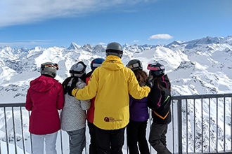 Campus invernali Les Elfes in Svizzera, panorami