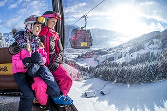 Valle Zillertal in inverno, Bergbahn Spieljoch