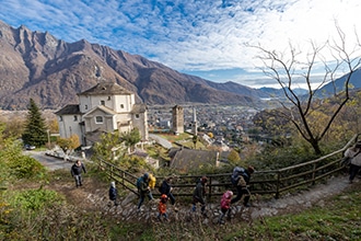 Grotta di Babbo Natale sul Lago Maggiore, sentiero