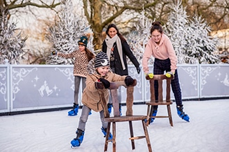 Winter Efteling, pattinaggio sul ghiaccio