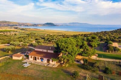 Toscana, Argentario, Gflats, casa Caprarecce