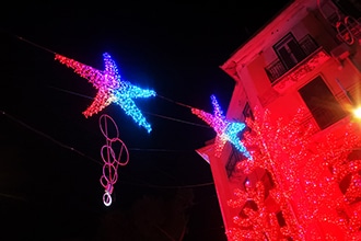 Gaeta luminarie, stelle marine