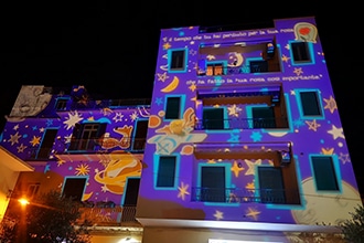 Gaeta luminarie, proiezioni da favola