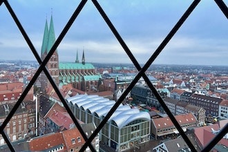 Lubecca, il panorama dalla torre della Chiesa di San Pietro