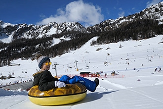 Torgnon d'inverno con bambini, Winter Park