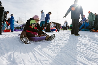 Torgnon d'inverno con bambini, Winter Park