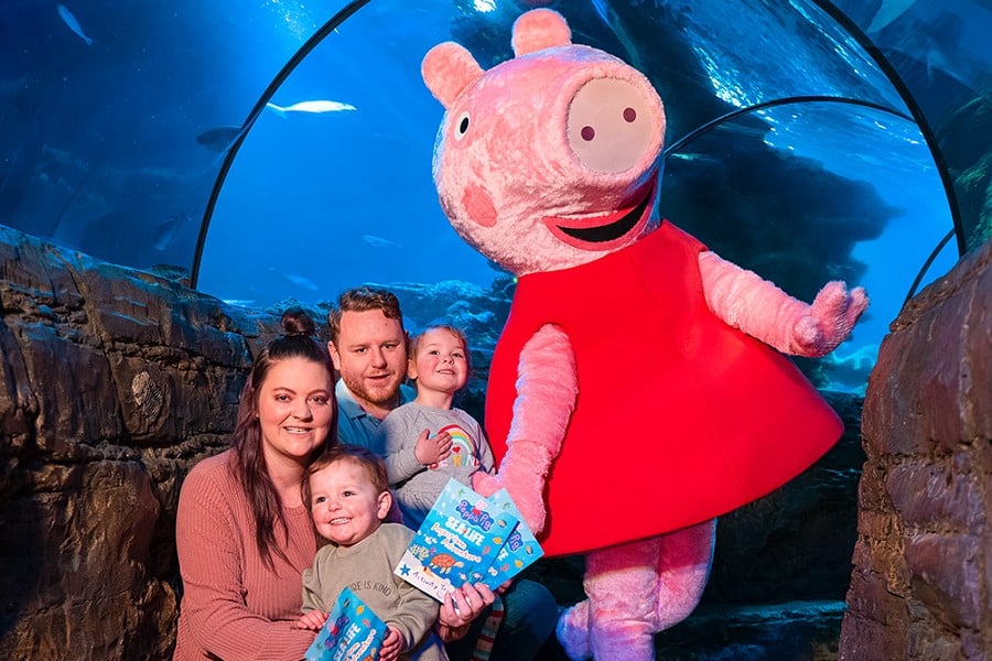 Peppa Pig Aquarium Adventure a Gardaland Sea Life Aquarium