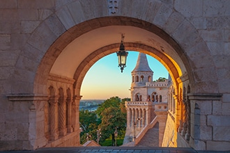 Bastione dei pescatori a Budapest