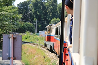 Ferrovia dei bambini a Budapest