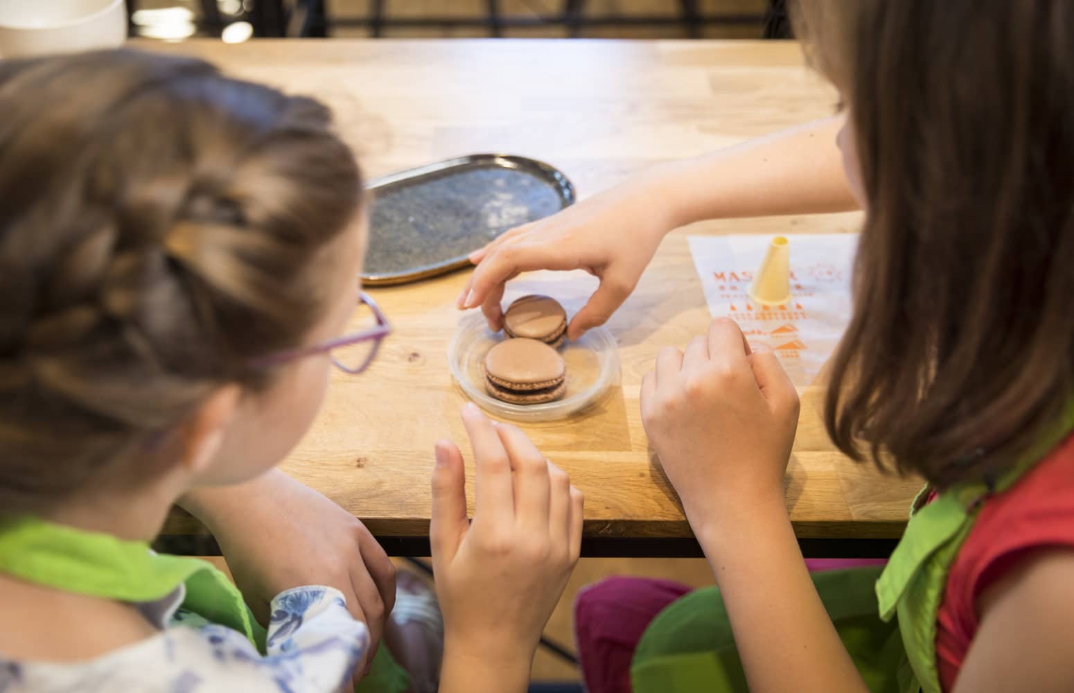 Laboratorio di macarons a Parigi