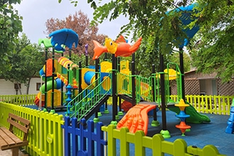 Parco giochi inclusivo al Pineto Beach Village
