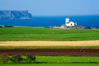 Irlanda, porto di Ballintoy