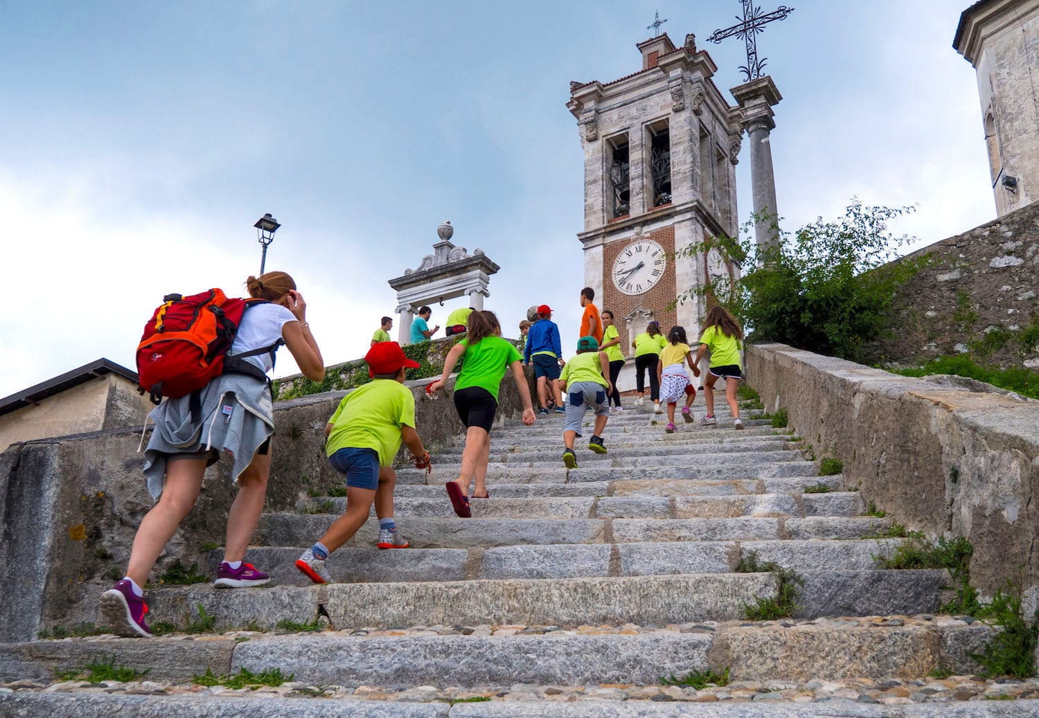 Sacro Monte di Varese con bambini