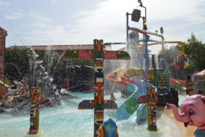 Villaggio e Resort Blue Marine a Marina di Camerota in Cilento, parco acquatico