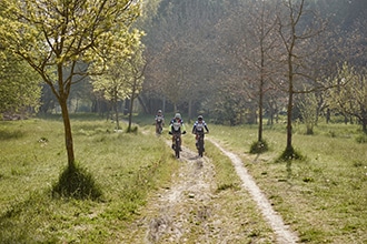 Percorsi in bici lungo il Fiume Savio e la pineta di Classe