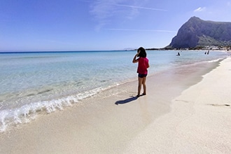 La spiaggia bianca di San Vito lo Capo