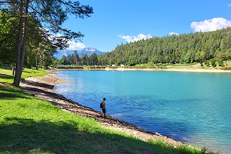 Lago di Coredo in Val di Non