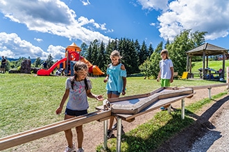 Alpe Cimbra, Parco Palù estate e gioco delle campane