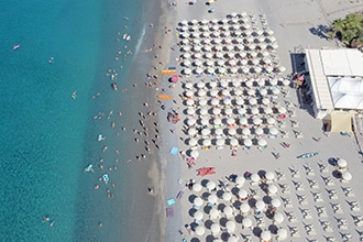 Villaggio e Resort Blue Marine a Marina di Camerota in Cilento, spiaggia