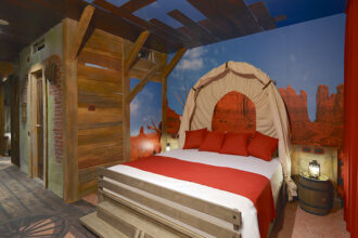 Gardaland Adventure Hotel, camera Far West