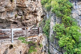 Val di Non, sentiero San Romedio