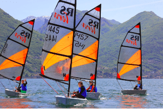 vela pr bambini al campus Orza Minore, Lago di Como