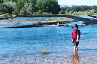 tività con bambini sul fiume Ticino, Nido nel Parco, Vigevano