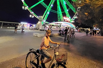 Lungomare di Rimini, bici