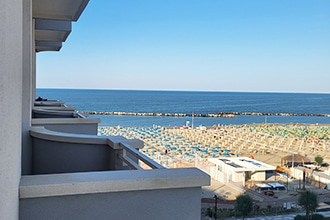 Hotel Mexico Torre Pedrera, vista mare