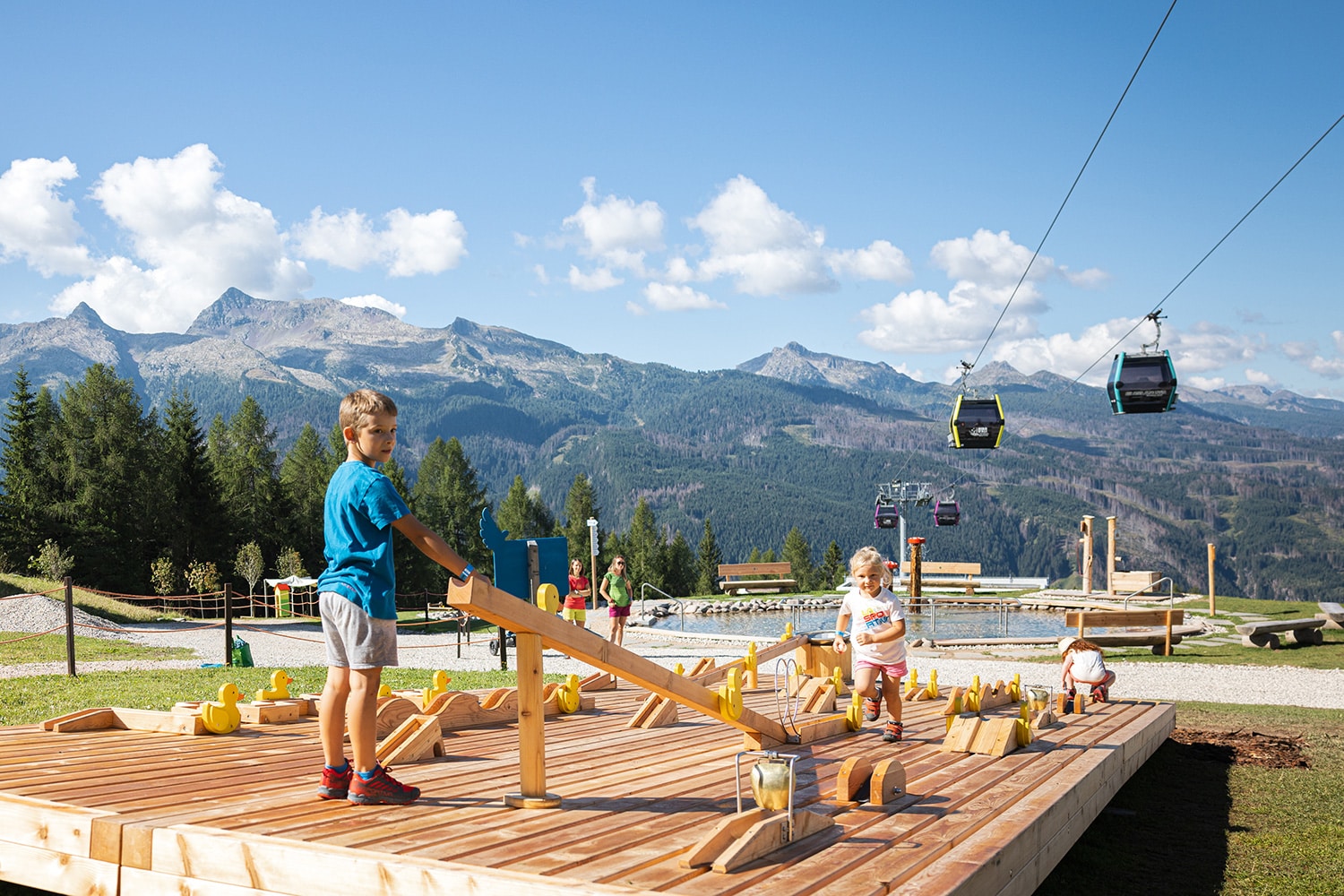 Parco giochi Giro d'Ali a Bellamonte