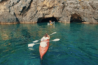 Uscite in Kayak per famiglie di Fly Maratea