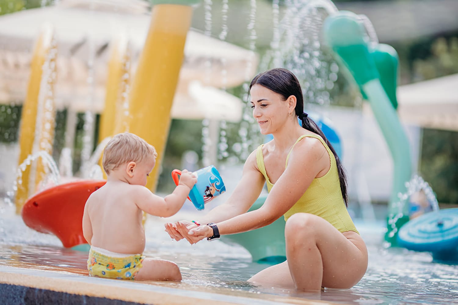 Terme di Lasko, spray park