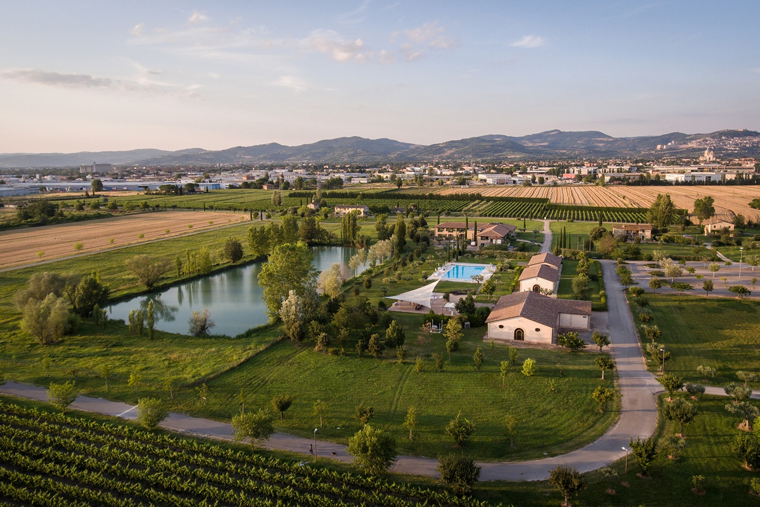 Panoramica del Valle di Assisi Resort