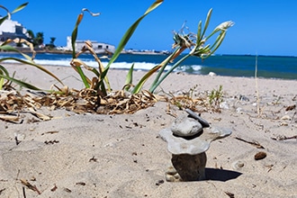 Gallipoli, dettaglio sabbia