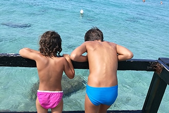 Spiagge di Gallipoli con bambini