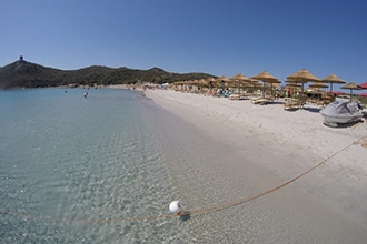 Spiagge attrezzate a Villasimius