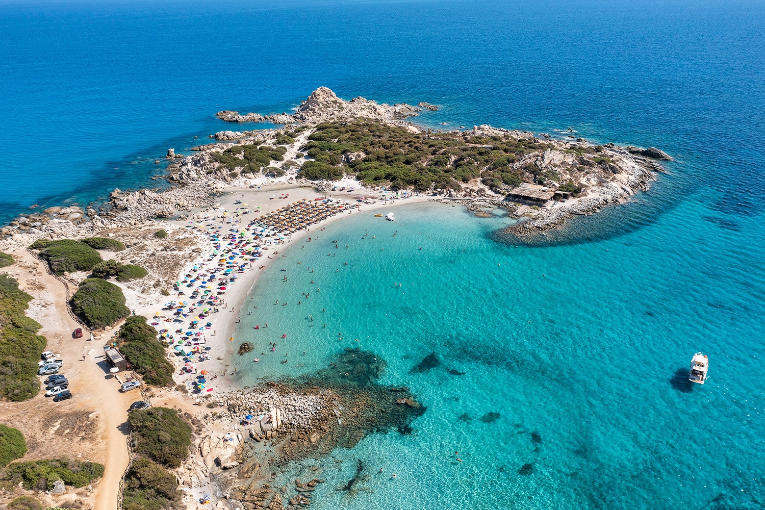 Villasimius con bambini, spiaggia di Punta Molentis