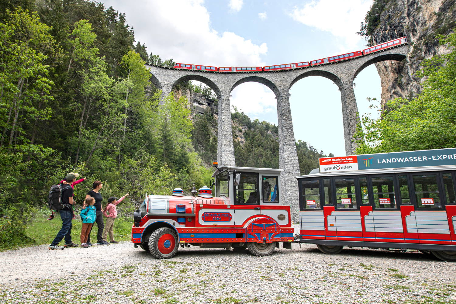 Ferrovia Retica linea dell'Albula Landwasser Express